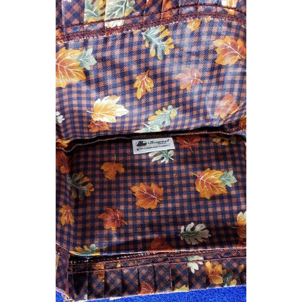 Longaberger Liner 1997 Shades SU Gingham Basket Liner *NEW-In-Bag* #2615875